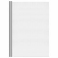 Gaas 112x1000 cm aluminium zilverkleurig 3