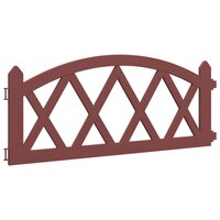 Gazonranden 17 st 10 m polypropeen rood 3