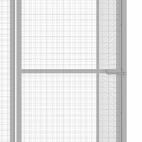 Kattenkooi 3x3x2,5 m gegalvaniseerd staal 4