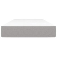 Pocketveringmatras voor kinderen 80x160 cm stof lichtgrijs 3