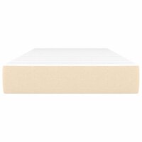 Pocketveringmatras voor kinderen 80x160 cm stof cr&egrave;mekleurig 3