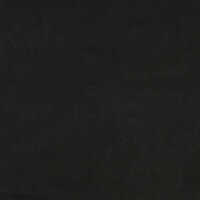 Pocketveringmatras 80x220x20 cm fluweel zwart 6