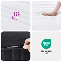 Binnenveringsmatras voor kinderen middelhard 80x160 cm 8