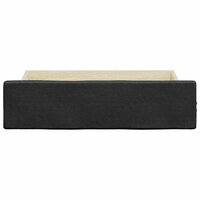 Bedlades 2 st bewerkt hout en kunstleer zwart 4