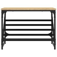 Schoenenrek 60x30x45 cm bewerkt hout sonoma eikenkleurig 4