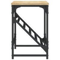 Schoenenrek 90x30x45 cm bewerkt hout sonoma eikenkleurig 5