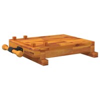 Tafelwerkbank met bankschroef 52x44x9,5 cm massief acaciahout 5