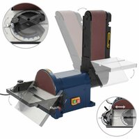 Vlak- en bandschuurmachine elektrisch 500 W 200 mm 4