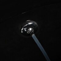 Hangend toilet randloos met bidetfunctie keramiek zwart 9