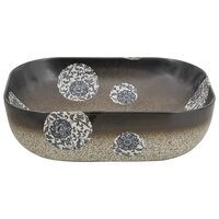 Opzetwasbak rechthoekig 48x37,5x13,5 cm keramiek meerkleurig 4