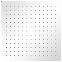 Regendouchekop vierkant 30x30 cm roestvrij staal 2