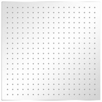 Regendouchekop roestvrij staal 50x50 cm vierkant 2