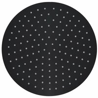 Regendouchekop rond 30 cm roestvrij staal zwart 2
