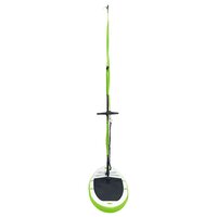 Stand Up Paddleboard opblaasbaar met zeilset groen en wit 5