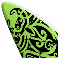 Stand Up Paddleboardset opblaasbaar 305x76x15 cm groen 9
