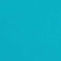 Stoelkussens 2 st hoge rug stof turquoise 9