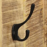 Wandkapstokken 2 st 36x110x3 cm massief mangohout 6