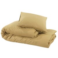 Dekbedovertrekset lichtgewicht 200x220 cm microvezel taupe 6