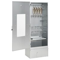 BBQ-rookoven met koude rookgenerator gegalvaniseerd staal 2