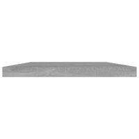 Wandschappen 4 st 40x20x1,5 cm bewerkt hout betongrijs 3
