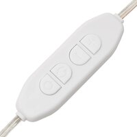 Wandspiegel met LED&amp;apos;s ovaal 25x60 cm glas 9