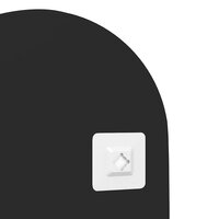 Wandspiegel 40x90 cm ovaal glas 4