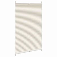 Pliss&eacute;jaloezie 70x125 cm cr&egrave;me 3