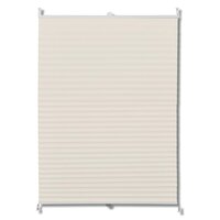 Pliss&eacute;jaloezie 110x100cm cr&egrave;me 2