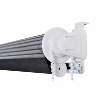 Duo rolgordijn 140 x 175 cm grijs 5