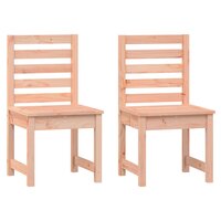 Tuinstoelen 2 st 50x48x91,5 cm massief douglashout 2