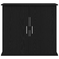 Aquariumstandaard 81x36x73 cm spaanplaat zwart eikenkleurig 6