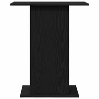 Aquariumstandaard 60,5x36x72,5 cm spaanplaat zwart eikenkleurig 5