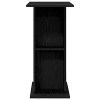 Aquariumstandaard 60,5x36x72,5 cm spaanplaat zwart eikenkleurig 6