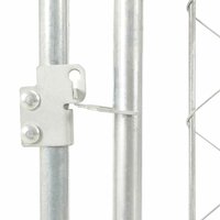 Hondenkennel voor buiten met dak 200x200x135 cm 4