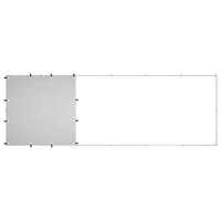 Hondenkennel 330x110x110 cm staal zilverkleurig 4