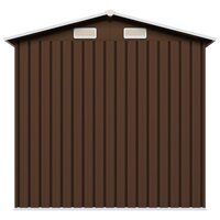 Tuinberging 204x132x186 cm staal bruin 5