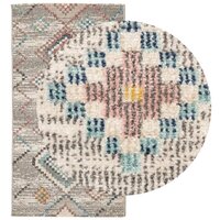 Vloerkleed ARBIZU binnen en buiten vintage stijl 80x150 cm 3