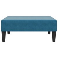 2-delige Loungeset fluweel blauw 8