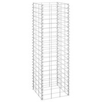 Schanskorf plantenbakken 3 st verhoogd 30x30x100 cm ijzer 3