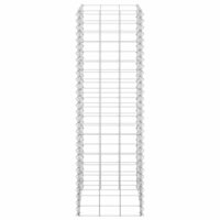 Schanskorf plantenbakken 3 st verhoogd 30x30x100 cm ijzer 4