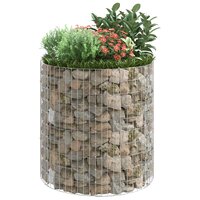 Gabion paal rond &Oslash;100x100 cm gegalvaniseerd staal 5