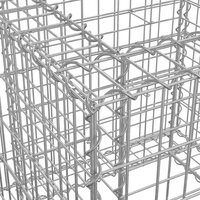 Schanskorf 70x70x65 cm gegalvaniseerd ijzer zilverkleurig 6