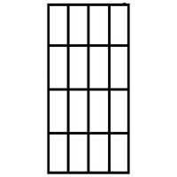 Inloopdouchewand 100x195 cm mat gehard glas 3