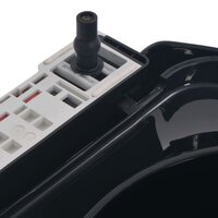 Toiletbril soft-close met quick-release ontwerp zwart 7