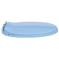 Toiletbril soft-close en quick-release ovaal blauw 5