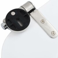 Toiletbrillen 2 st met soft-close deksels MDF steenontwerp 8