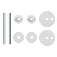 Toiletbrillen met deksel 2 st savanne MDF 8