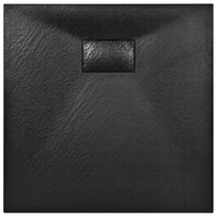 Douchebak 80x80 cm SMC zwart 4