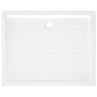 Douchebak met noppen 80x100x4 cm ABS wit 5