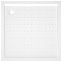 Douchebak met noppen 80x80x4 cm ABS wit 5